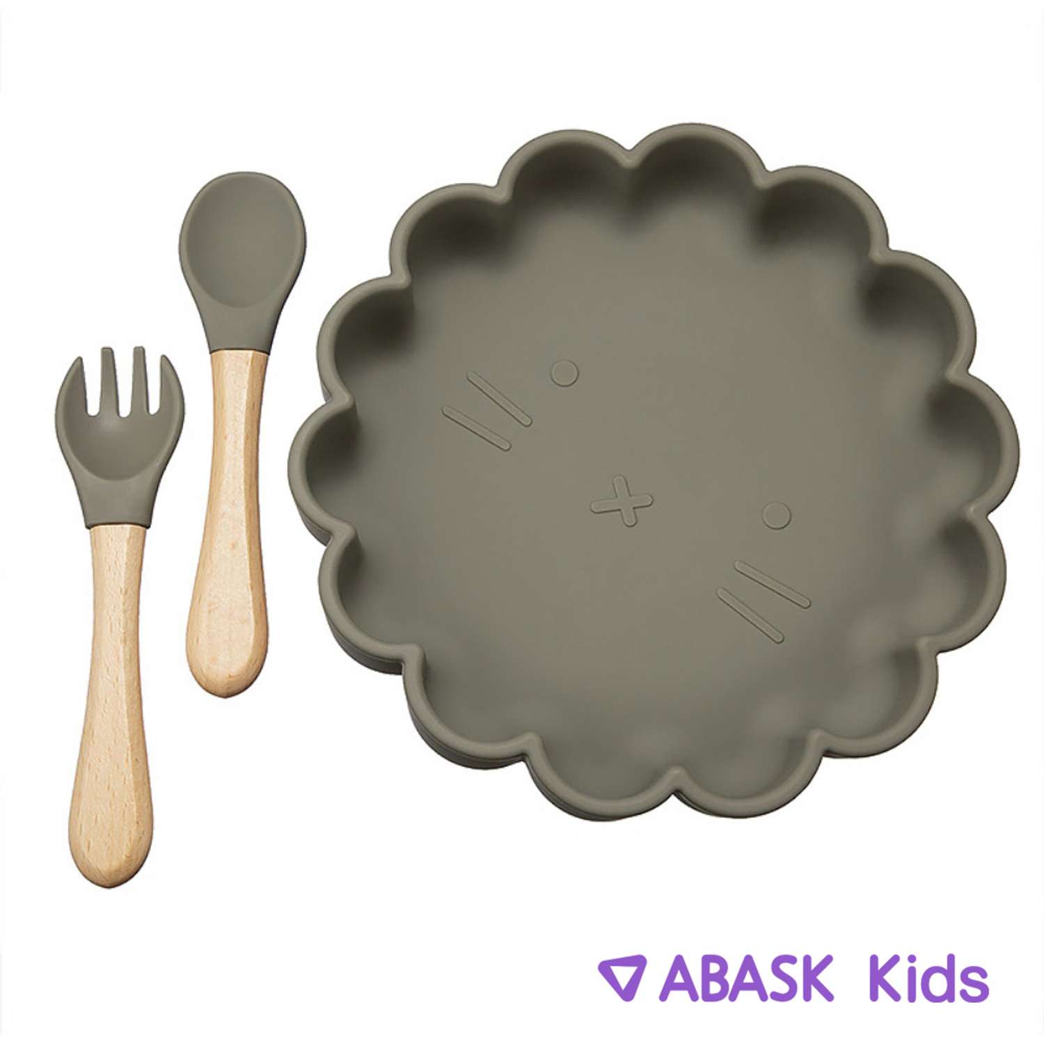 Набор детской посуды ABASK CHIAPUDDING 3 предмета - фото 1