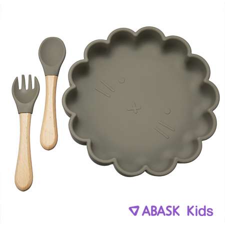 Набор детской посуды ABASK CHIAPUDDING 3 предмета