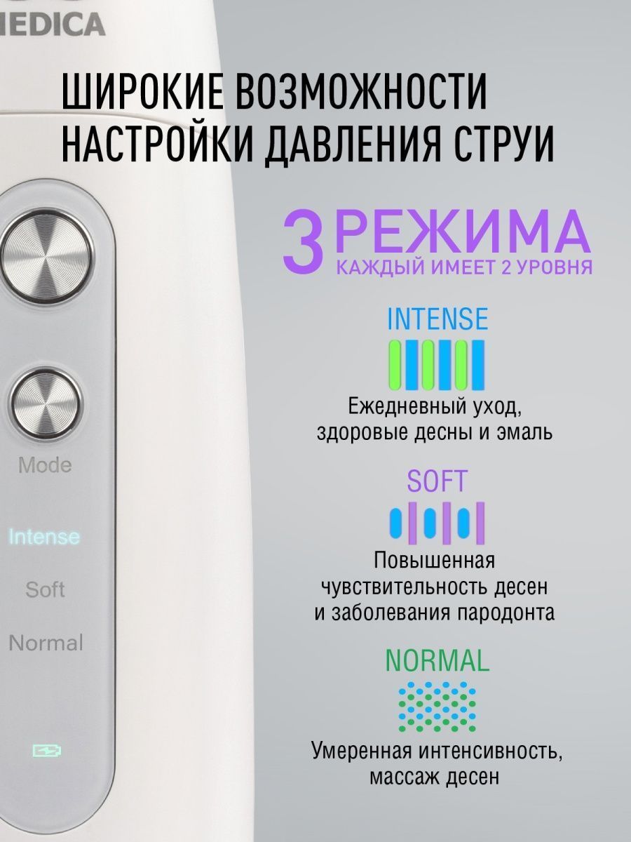 Ирригатор CS MEDICA AquaPulsar CS-3 белый - фото 4