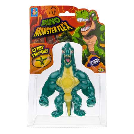 Игрушка-тягун 1Toy Monster Flex Dino Бронторекс Т22691-9