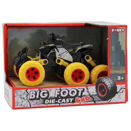Квадроцикл Funky Toys Желтый FT61065