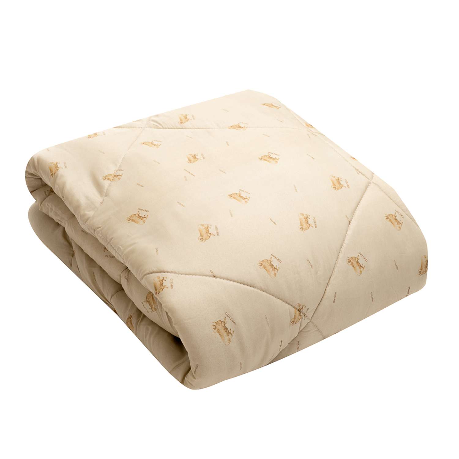 Одеяло 1.5 спальное Vesta Меринос Клео теплое 140х205см - фото 1