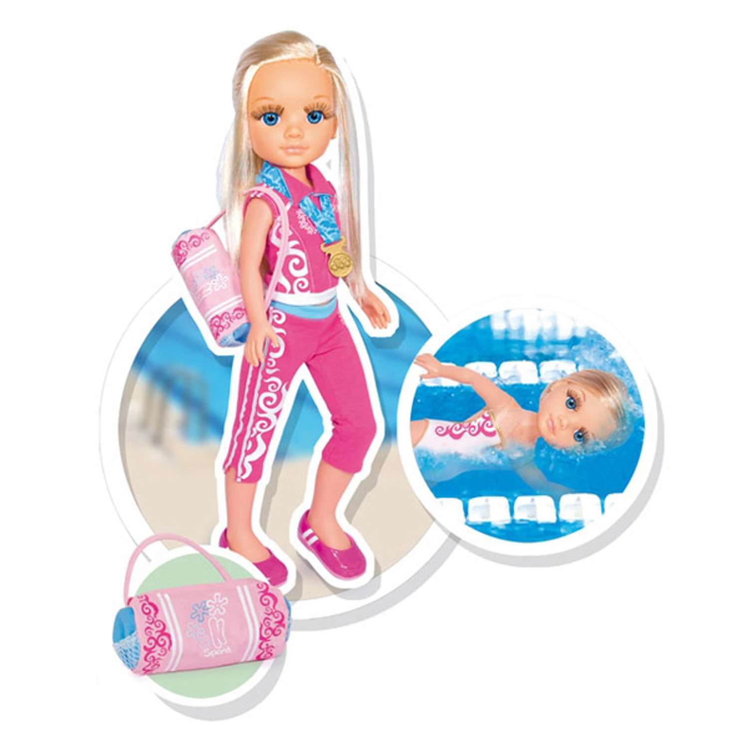 Кукла Famosa Нэнси спортсменка в розовом в ассортименте 700007273 - фото 3