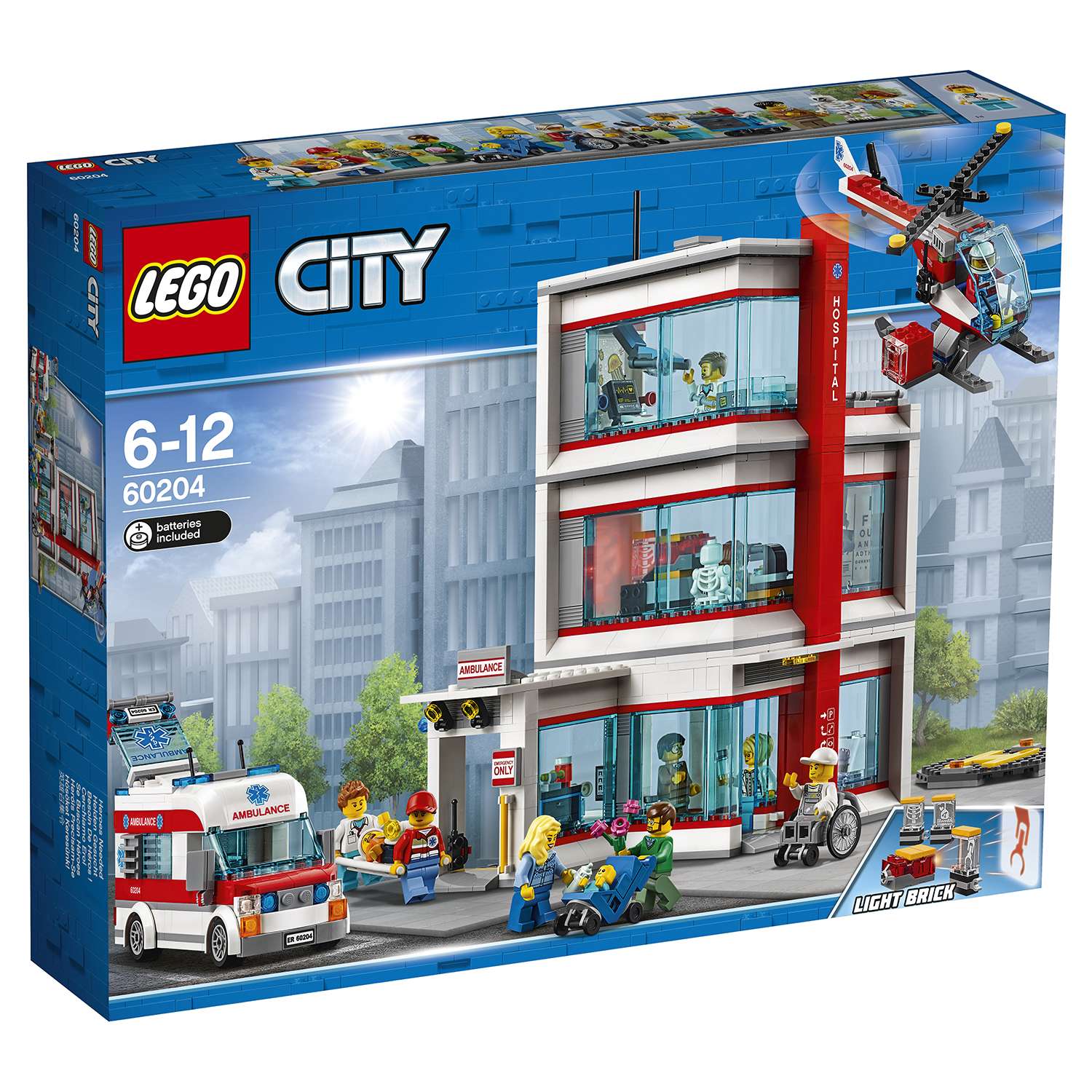 Конструктор LEGO City Town Городская больница 60204 - фото 2