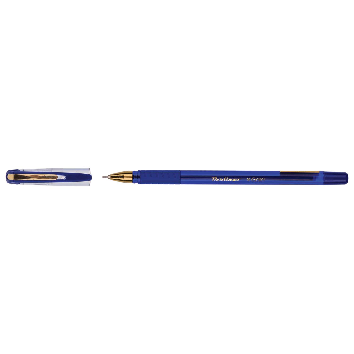 Ручки шариковые BERLINGO xGold 3шт Синяя CBp_07500 - фото 2