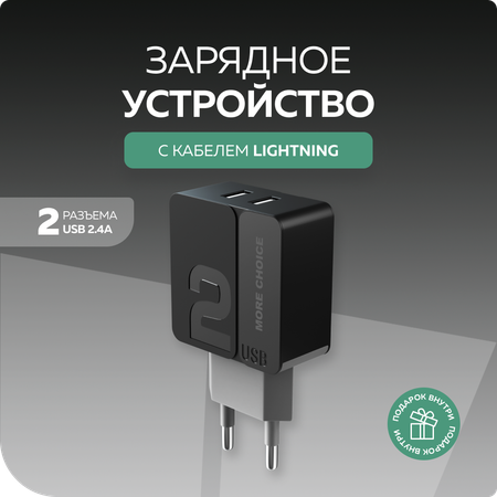 Сетевое зарядное устройство More Choice NC46i