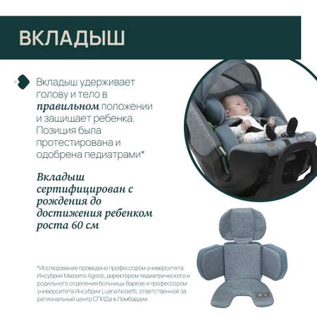 Автокресло Chicco Bi-Seat Air Blue для новорожденных