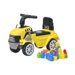 Детская каталка EVERFLO Builder truck ЕС-917 yellow c кубиками