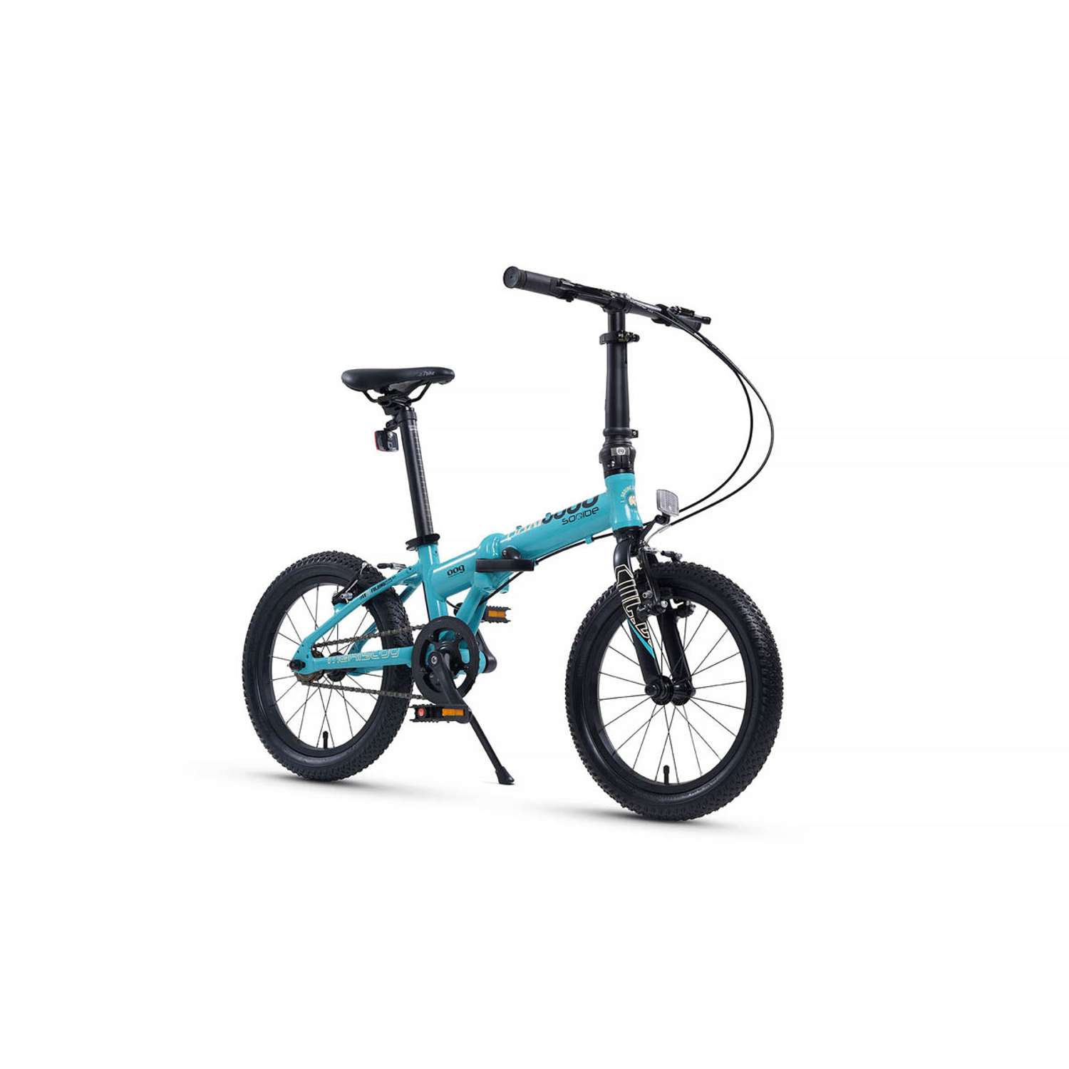 Велосипед Детский Складной Maxiscoo S009 16 синий - фото 2