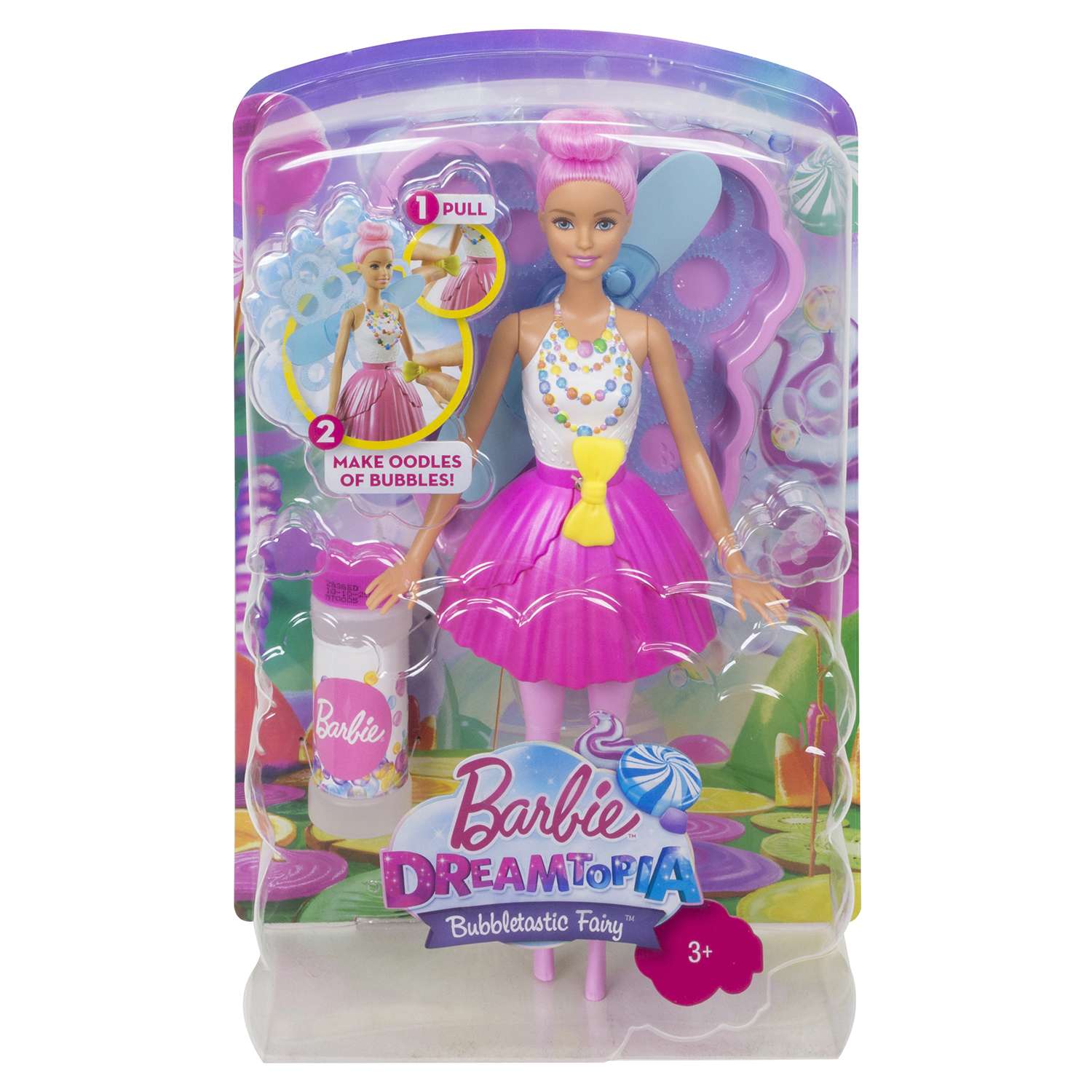 Кукла Barbie Фея с волшебными пузырьками DVM95 DVM94 - фото 2