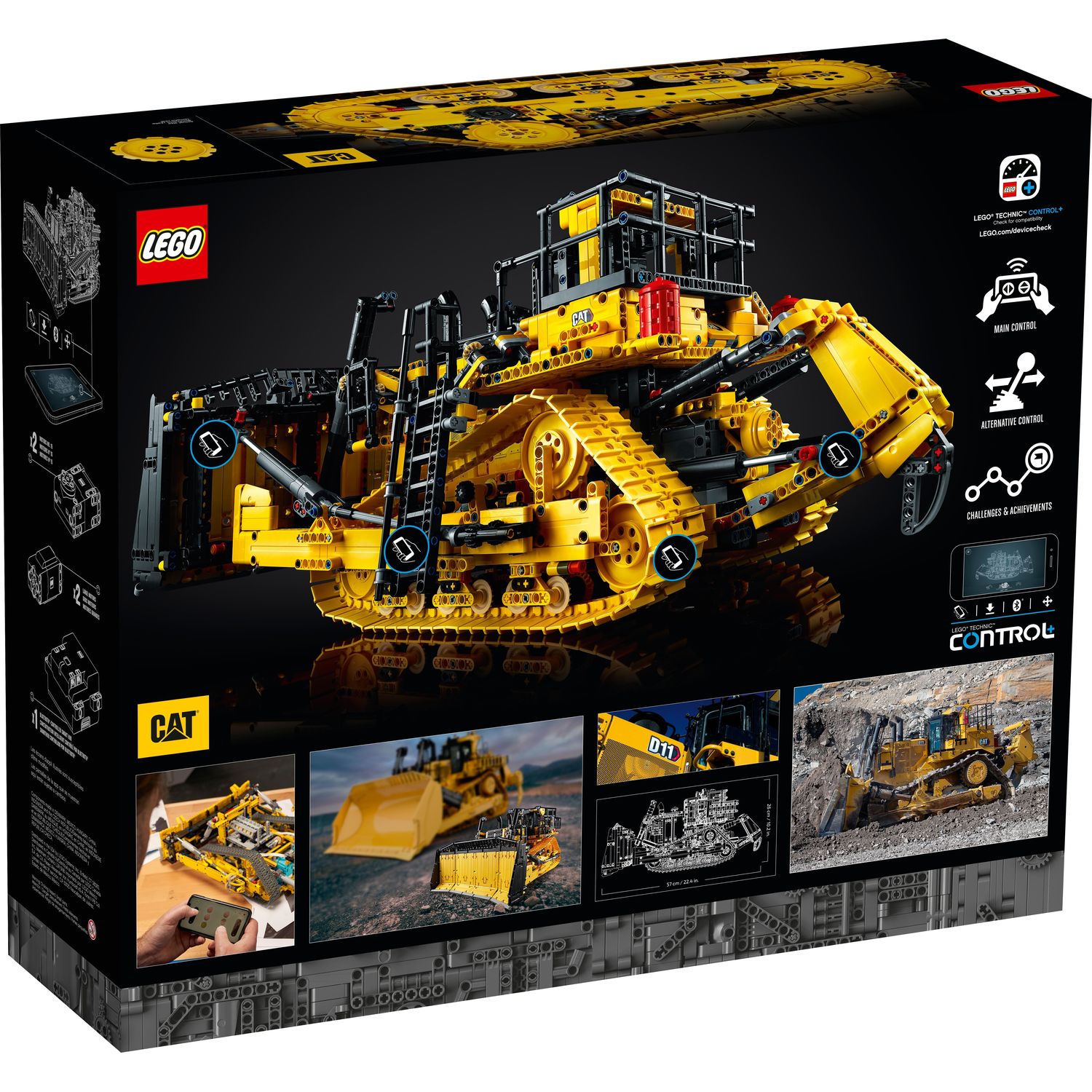 Конструктор LEGO Technic Бульдозер 42131 купить по цене 44999 ₽ в  интернет-магазине Детский мир