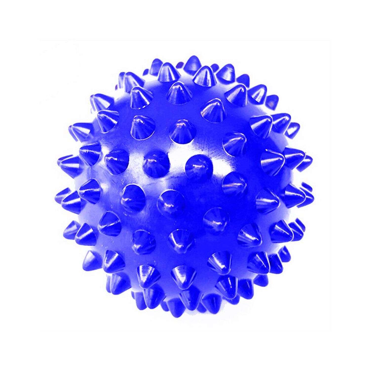 Мячик Beroma массажный 7 см синий - фото 1