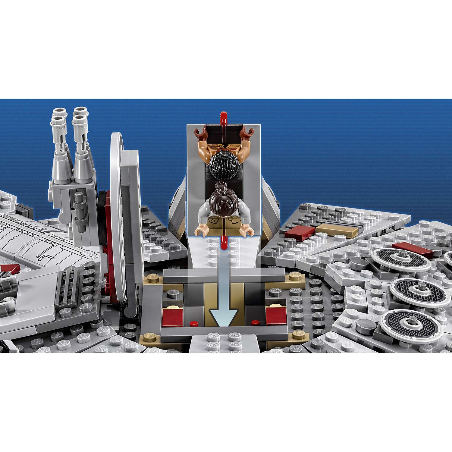 Конструктор LEGO Star Wars TM Сокол Тысячелетия (Millennium Falcon™) (75105) - фото 6