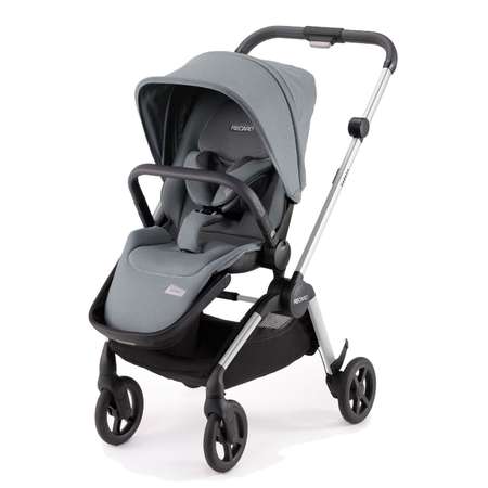 Коляска прогулочная Recaro Sadena шасси Silver Prime Silent Grey