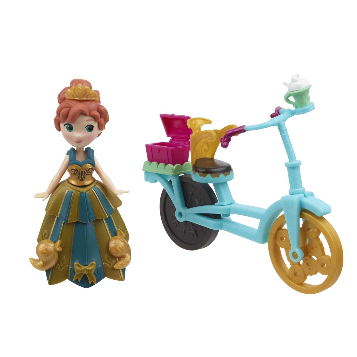 Набор игровой Disney Frozen Холодное Сердце Анна и велосипед B5188EU4 - фото 3