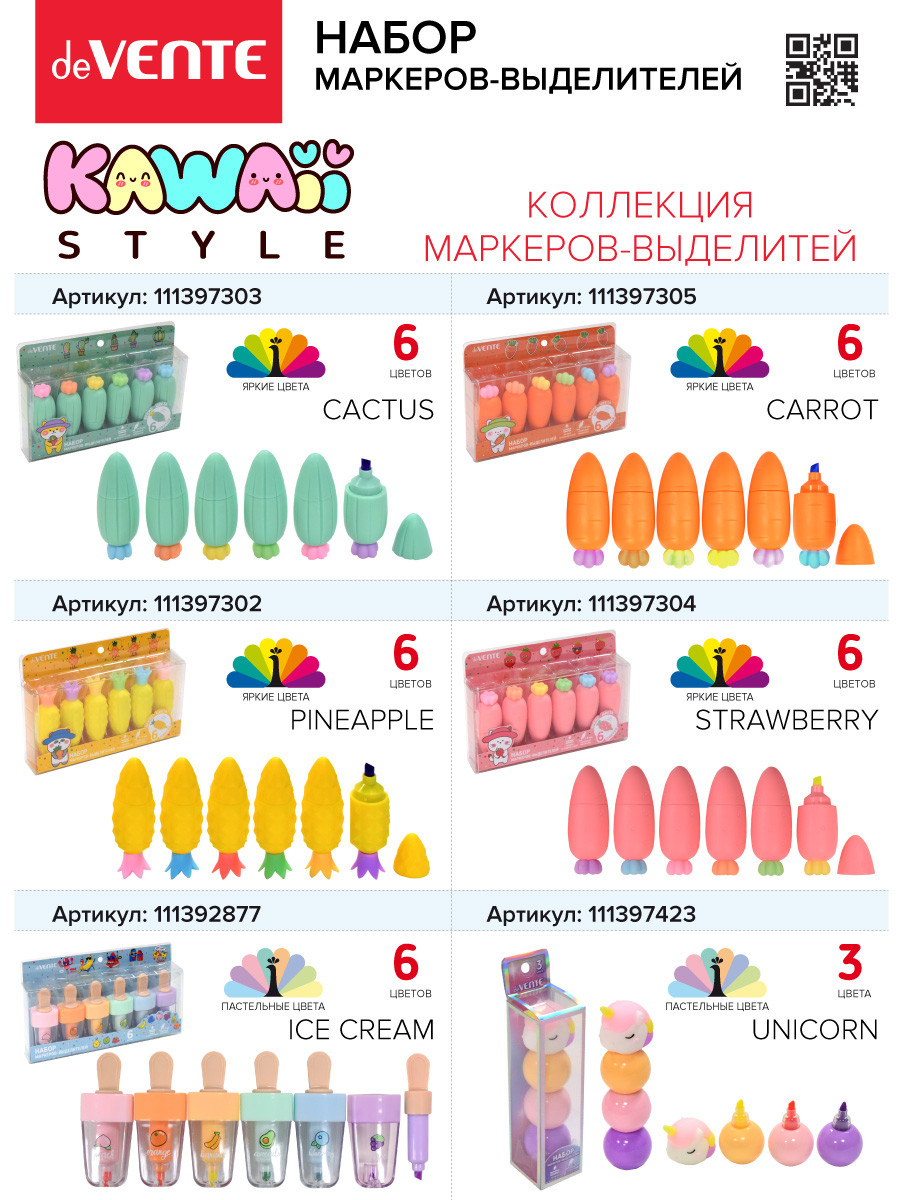 Маркеры deVENTE мини корпус - фото 15