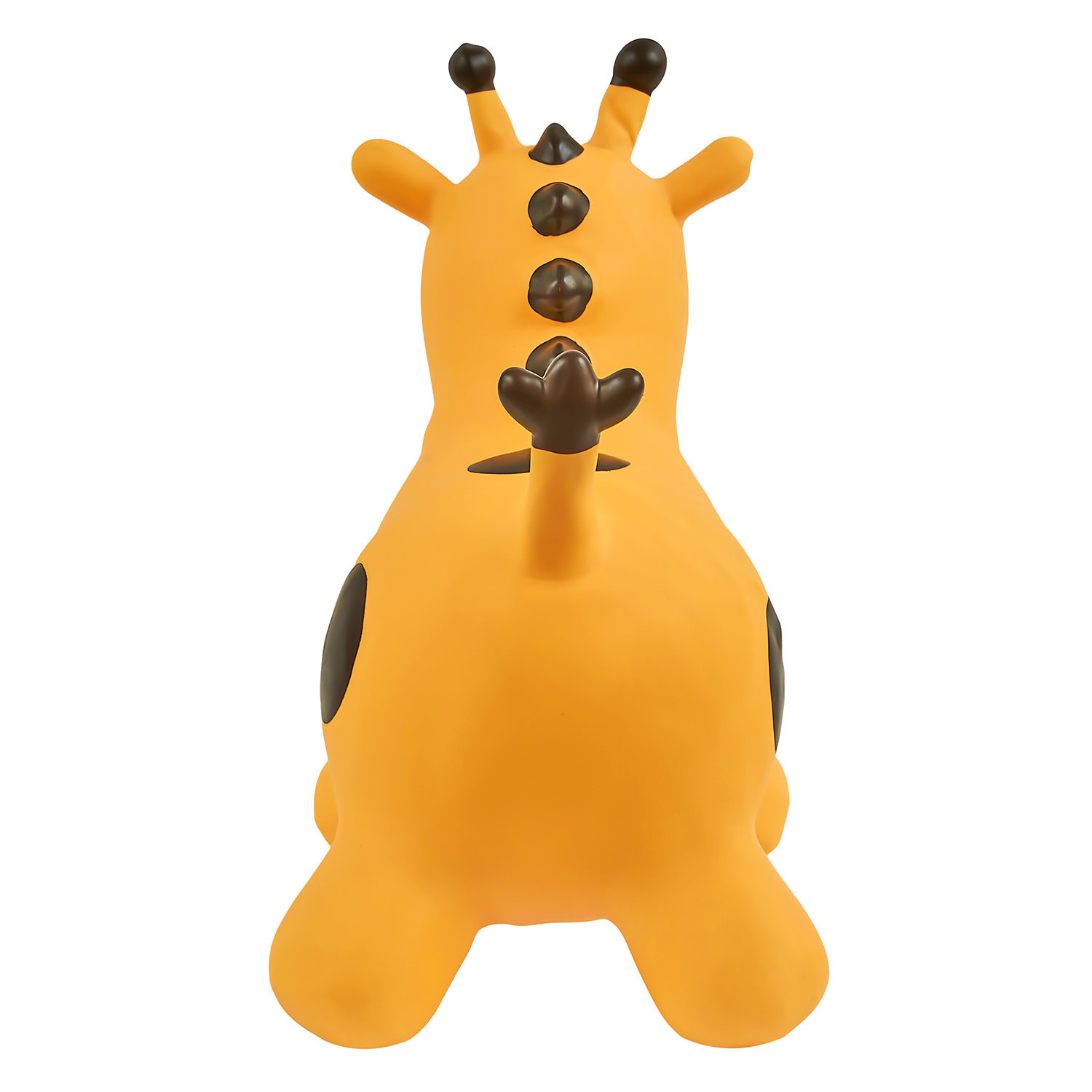 Прыгун LAKO SPORT Надувной Желтый жираф Раф в комплекте с насосом - фото 9