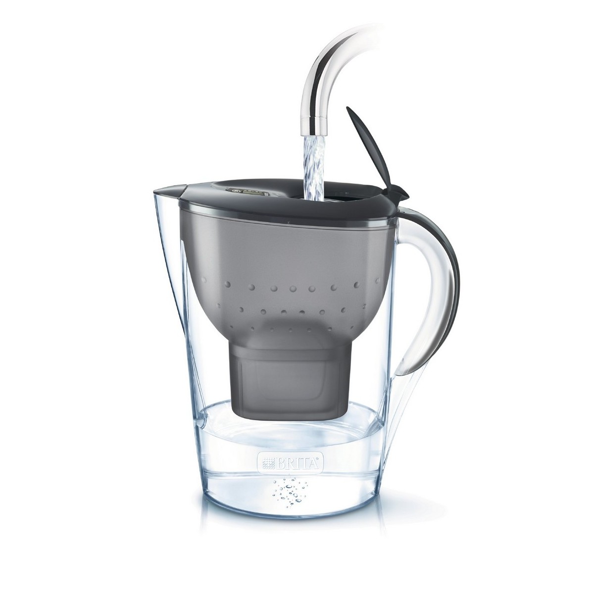 Фильтр-кувшин BRITA Marella XL Мемо MX+ графит 3.5 - фото 2