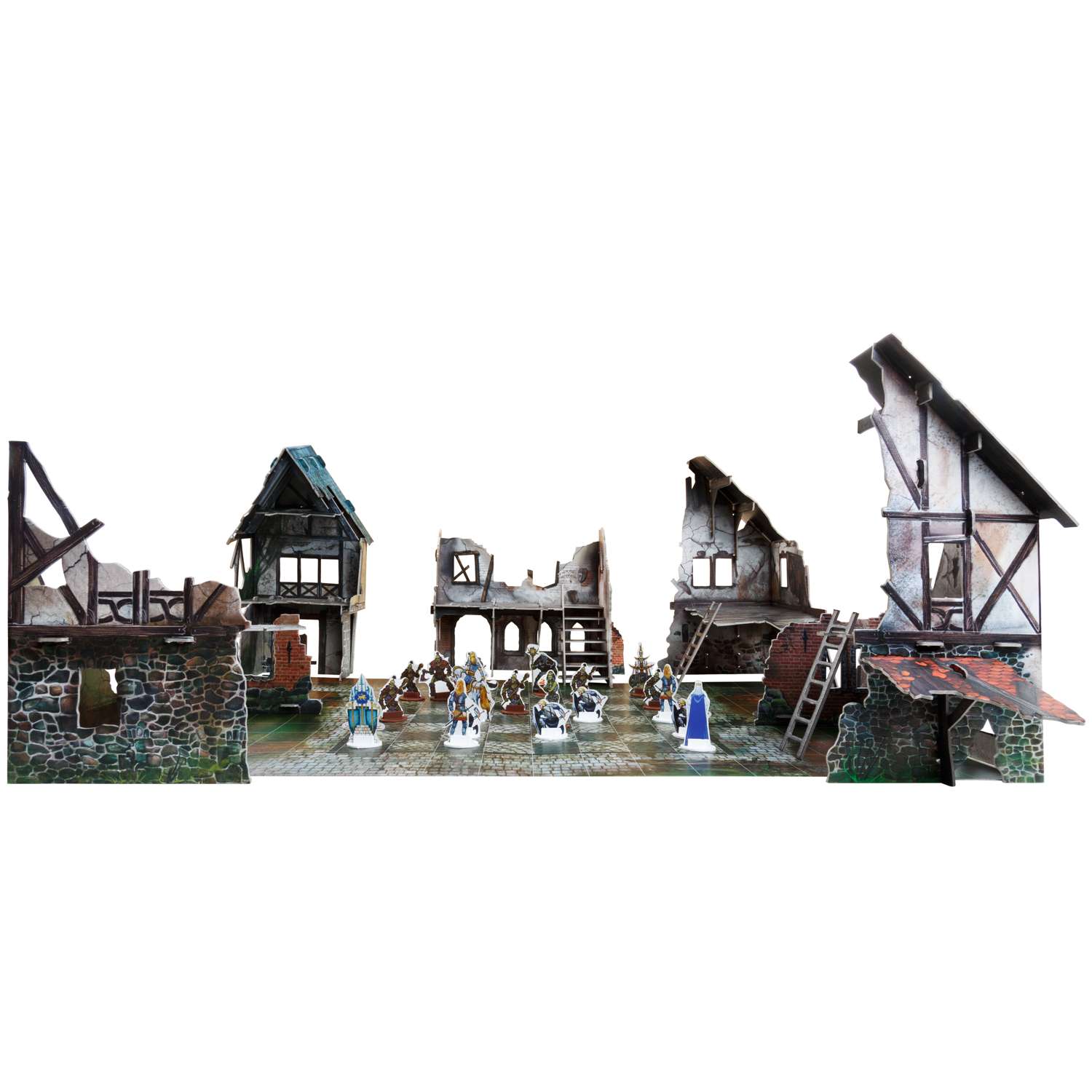 Сборная модель Умная бумага Волшебные королевства Городские руины 581 581 - фото 2