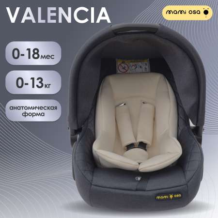 Автокресло Mamiosa Valencia Isofix 0 (0 -13 кг)