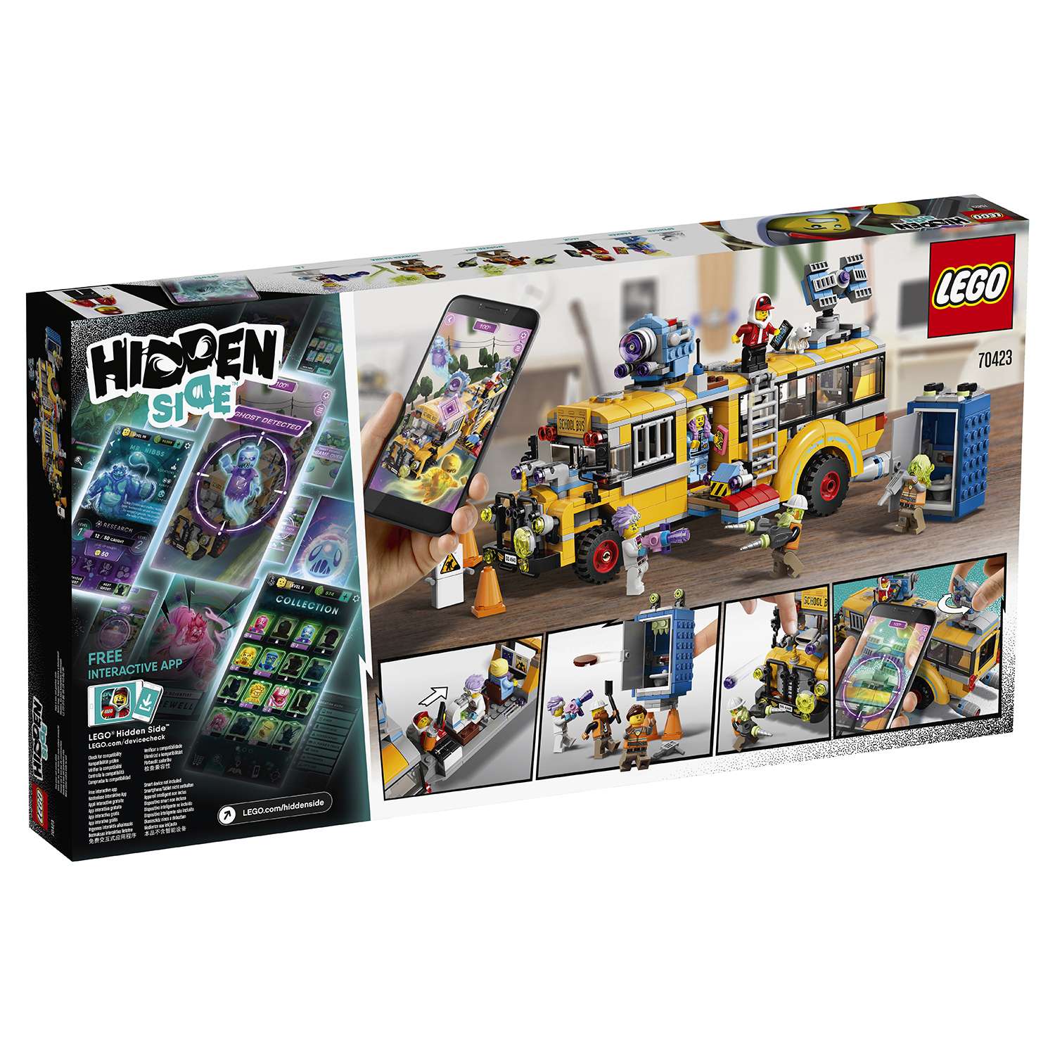 Конструктор LEGO Hidden Side Автобус охотников за паранормальными явлениями 3000 70423 - фото 3