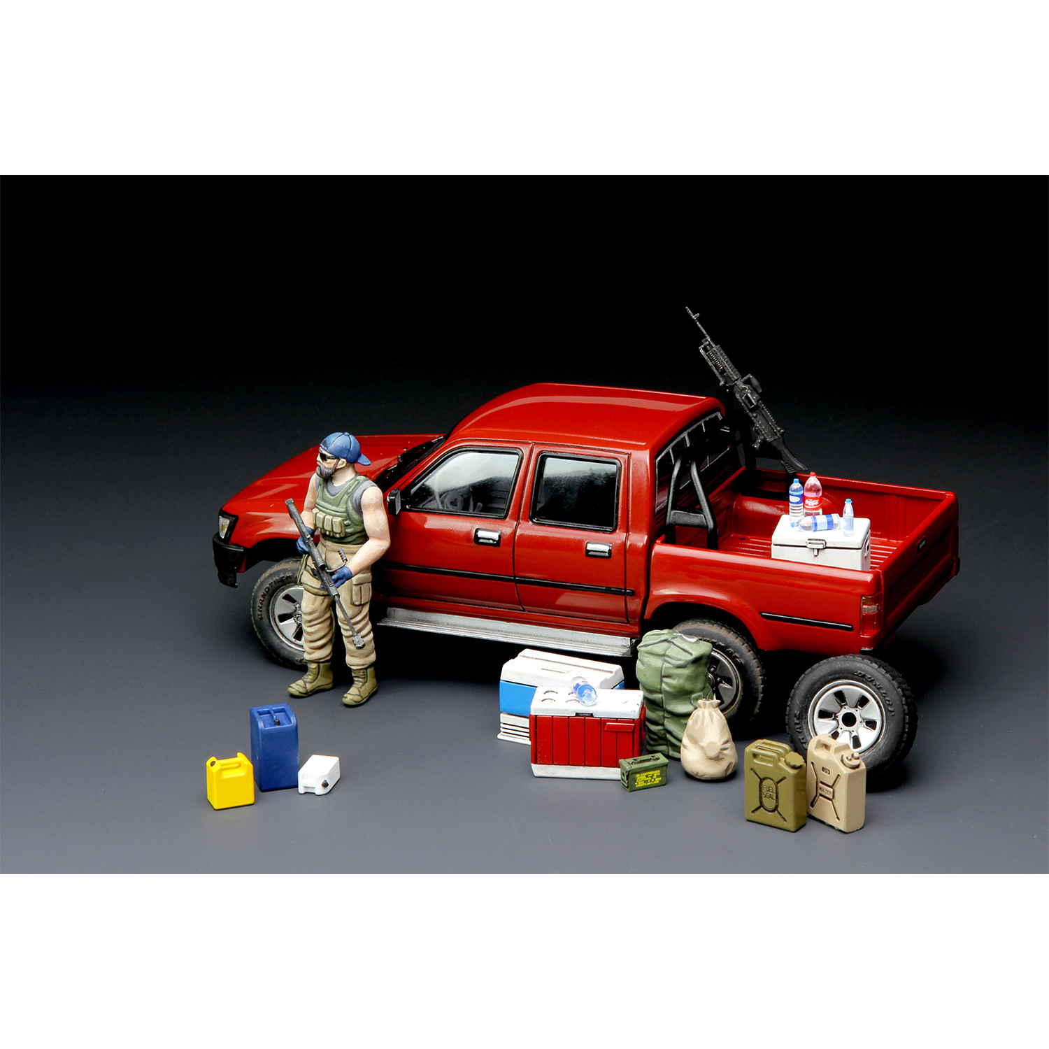 Сборная модель MENG VS-002 автомобиль Pick up 1/35 18444319152 - фото 2