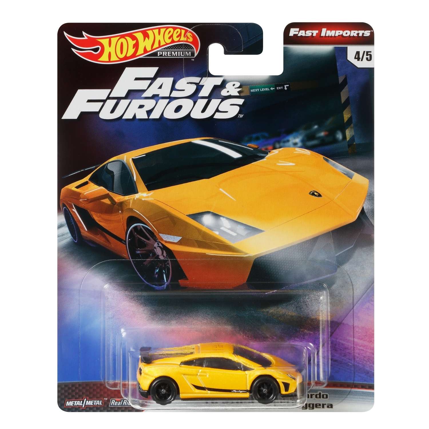 Автомобиль Hot Wheels Lamborghini 1:64 без механизмов GBW75 - фото 2