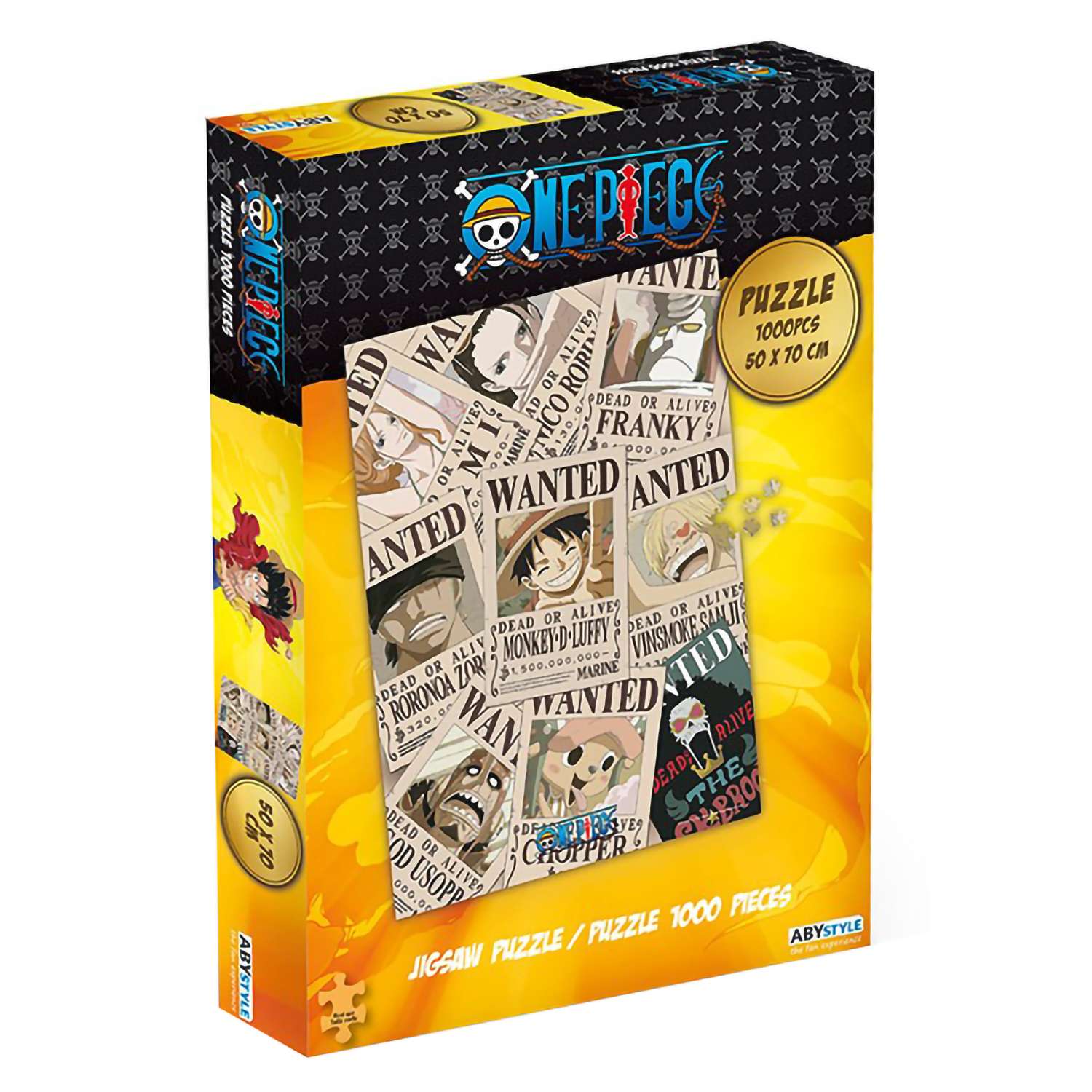 Пазл ABYStyle One Piece Jigsaw puzzle 1000 pieces Wanted ABYJDP004 - фото 2