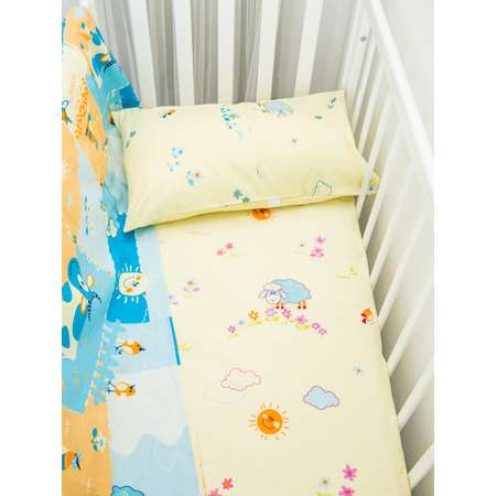 Постельное белье Baby Nice в кроватку 120х60 для новорожденных