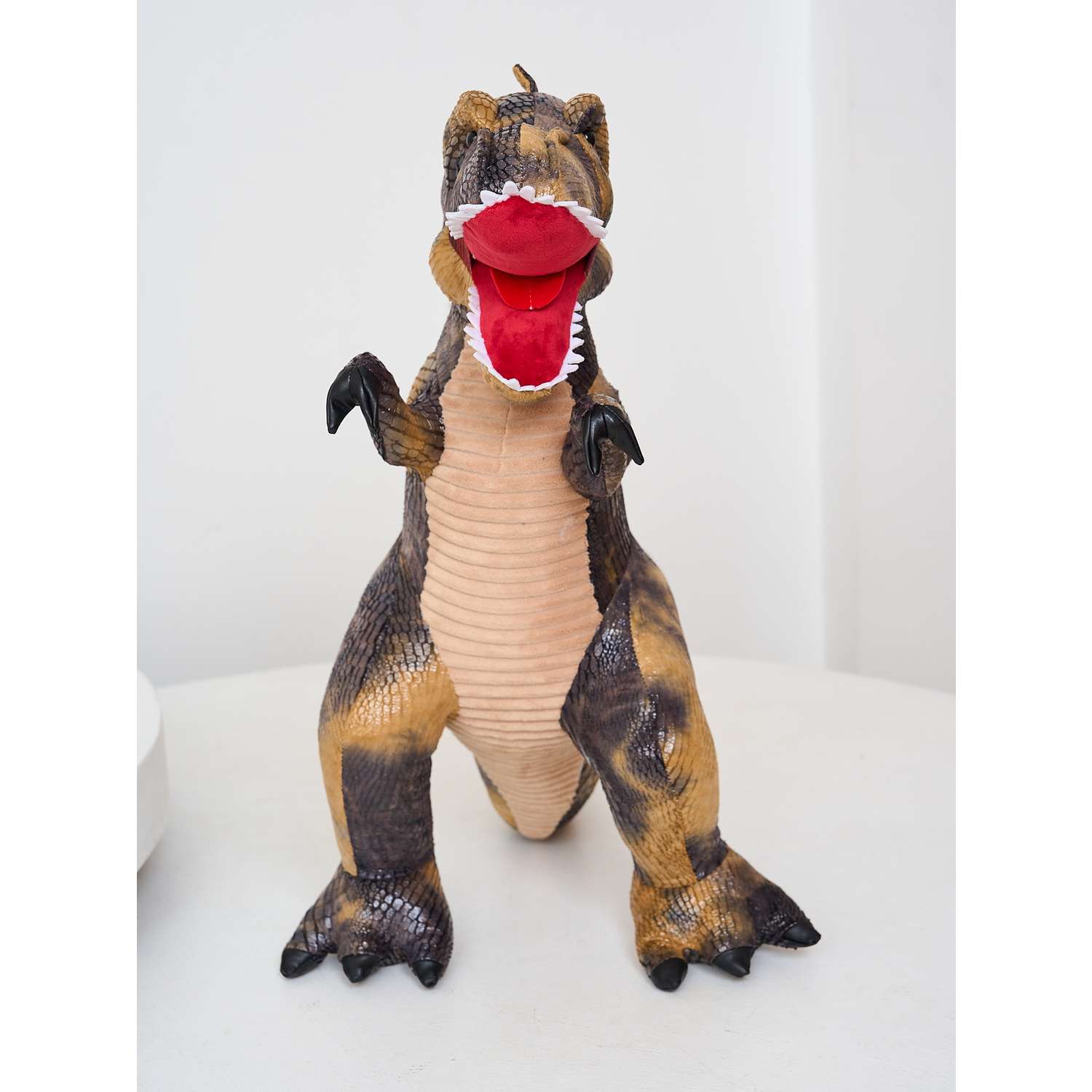 Динозавр Ти-рекс КупиКота коричневый 70 см - фото 2