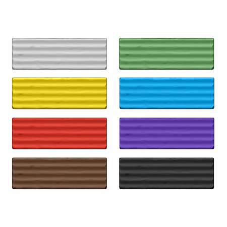 Пластилин ArtBerry классический с алоэ вера 8цветов 120г 46780