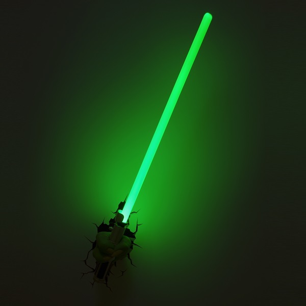 Светильник 3D 3DLightFx Star Wars Yoda Saber - фото 4