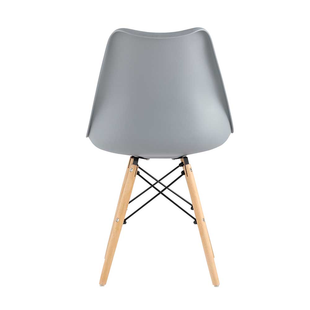 Стул Stool Group для кухни DSW EAMES Soft Freames серый - фото 4