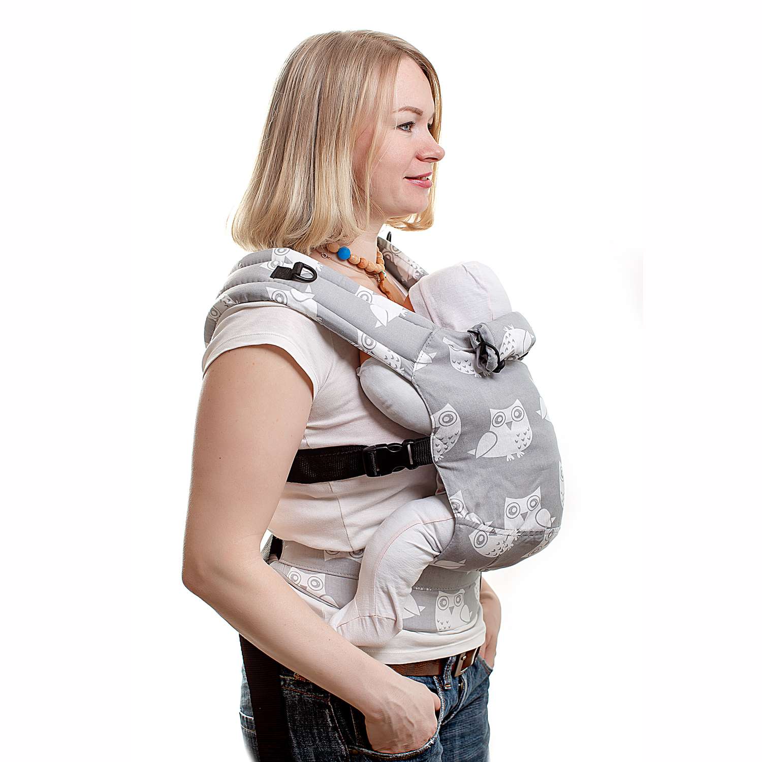 Эрго-рюкзак SlingMe Комфорт с 4 месяцев без намотки от 7 до 20 кг - фото 2