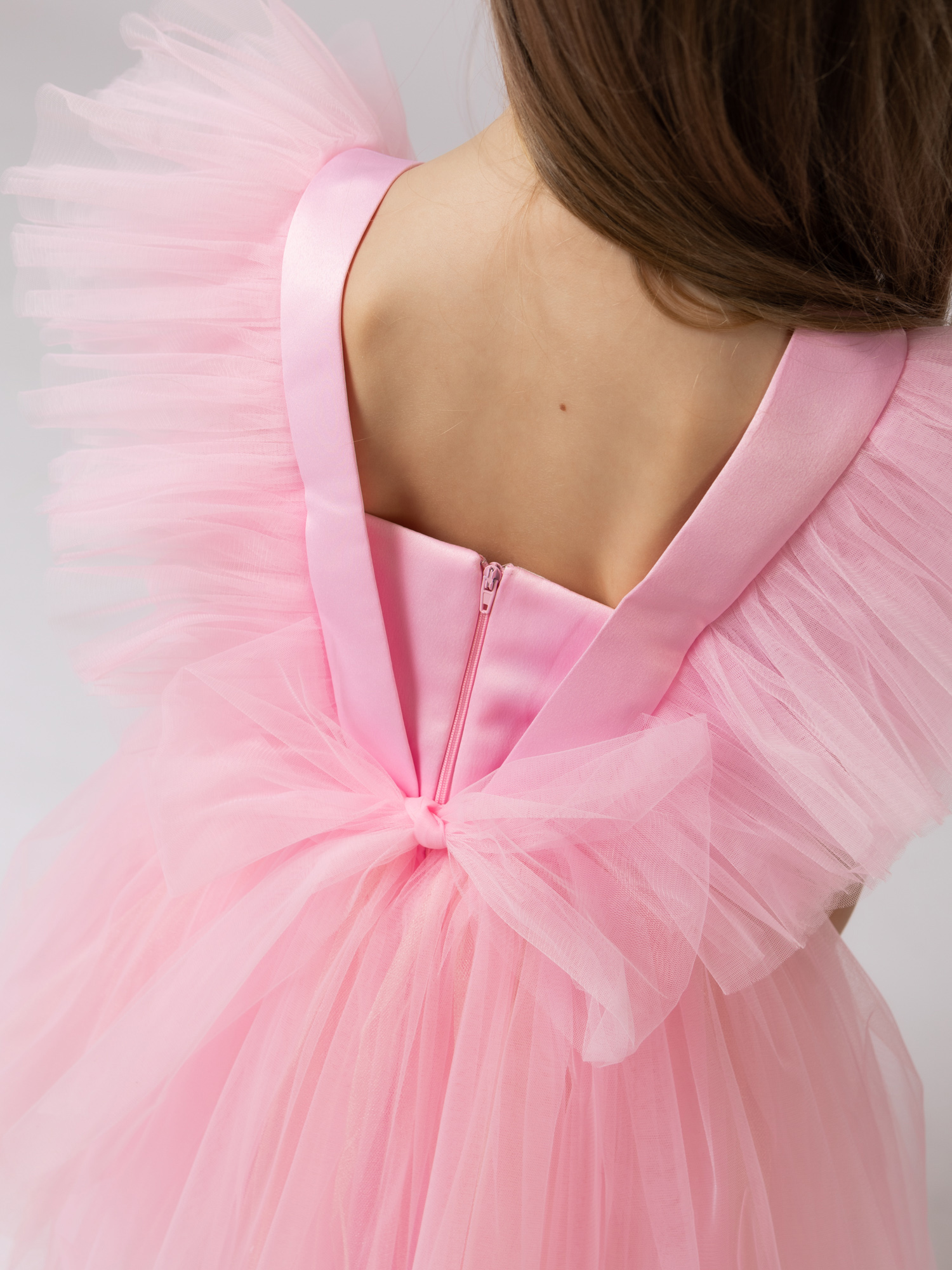 Платье LELUkids 123.41.86к/розовый - фото 2