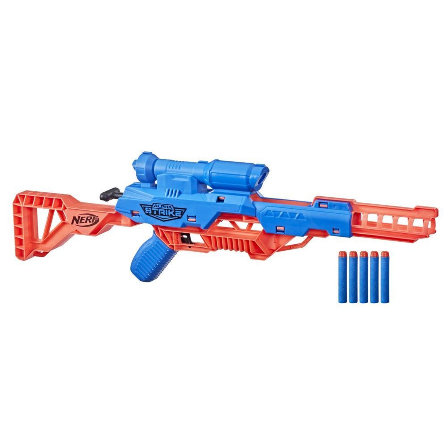 Бластер Hasbro(Nerf) Alpha Strike Mantis LR1 F2253EU4 купить по цене 1339 ₽  в интернет-магазине Детский мир