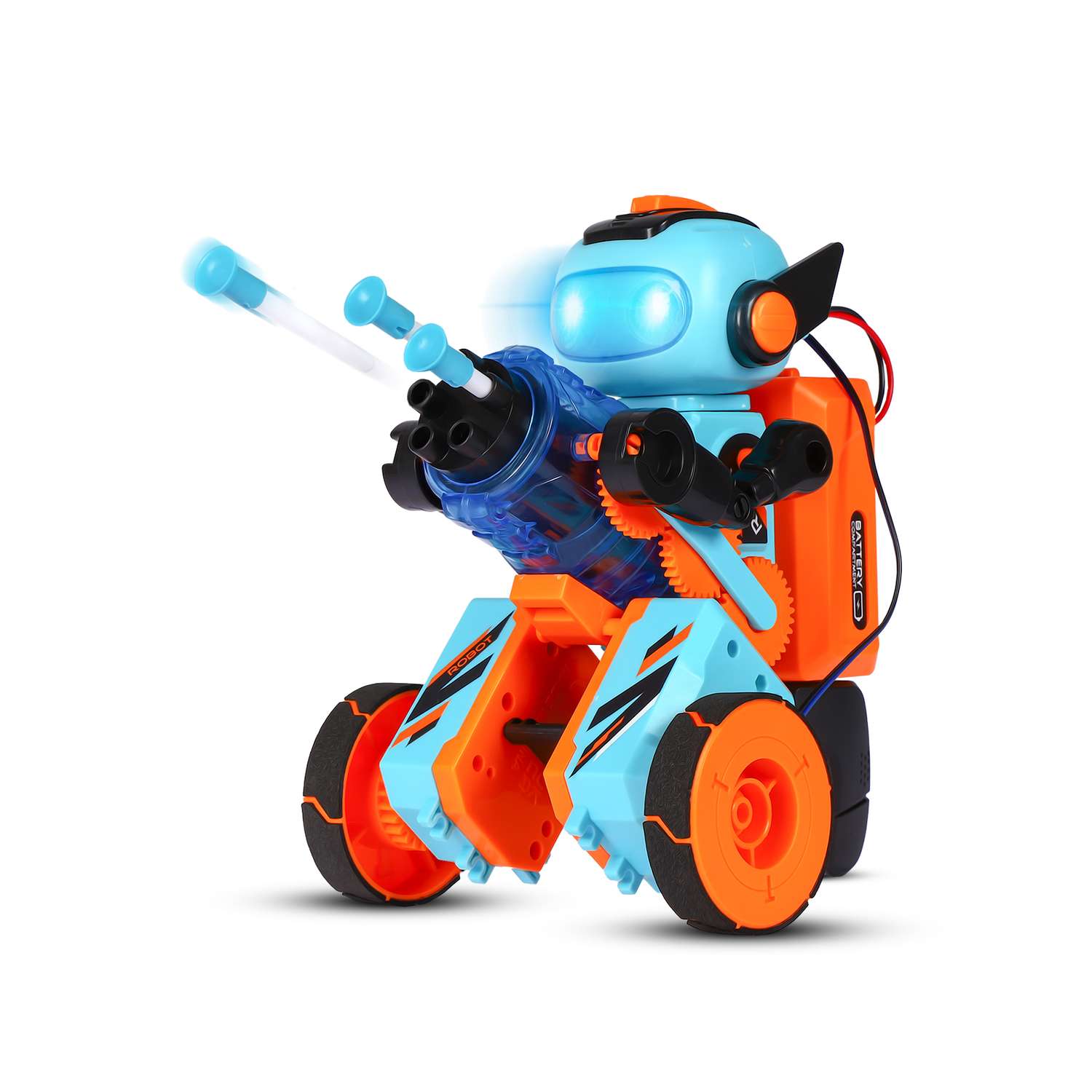 Робот-конструктор Smart Baby с пультом управления 3 в 1 220 деталей - фото 10