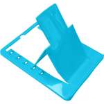 Подставка для книг deVENTE Attomex 16x21.5 см пластиковая голубая