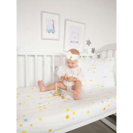 Постельное белье детское Baby Nice 120х60 см в кроватку поплин