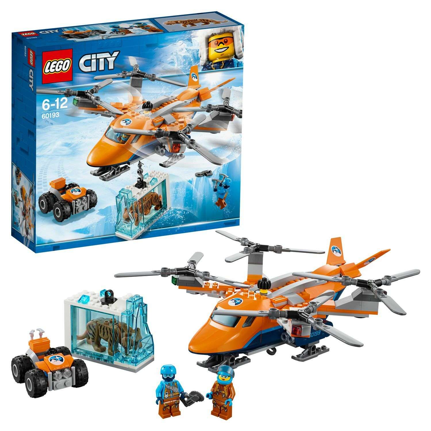 Конструктор LEGO City Arctic Expedition Арктический вертолёт 60193 - фото 1