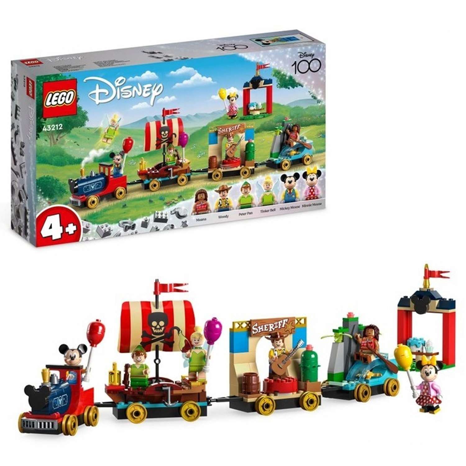 Конструктор детский LEGO Princess Праздничный поезд 43212 - фото 1