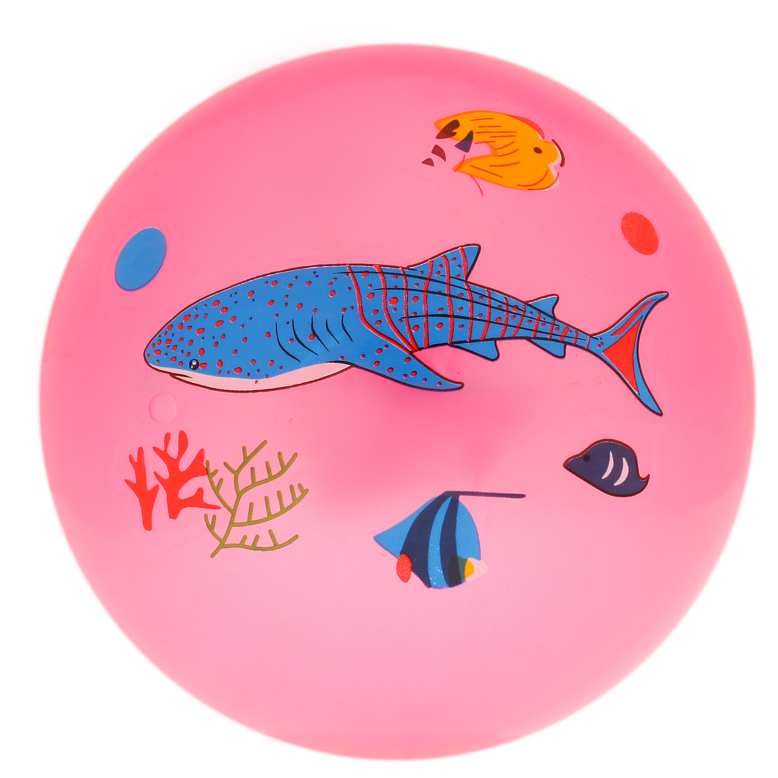 Мяч Zabiaka детский «Дельфинчики». d=25 см. 60 г. цвет розовый. принт - фото 7