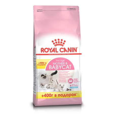 Корм сухой для котят ROYAL CANIN Mother and Babycat 400+400г