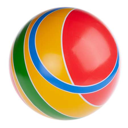 Мяч детский резиновый S+S для игры дома и на улице диаметр 15 см