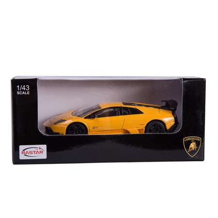 Машинка Rastar Murcielago LP 670-4 SV 1:43 жел.