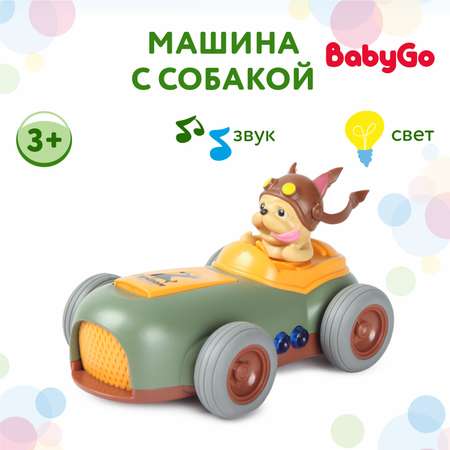 Игрушка BabyGo Машинка с собакой OTB0580892
