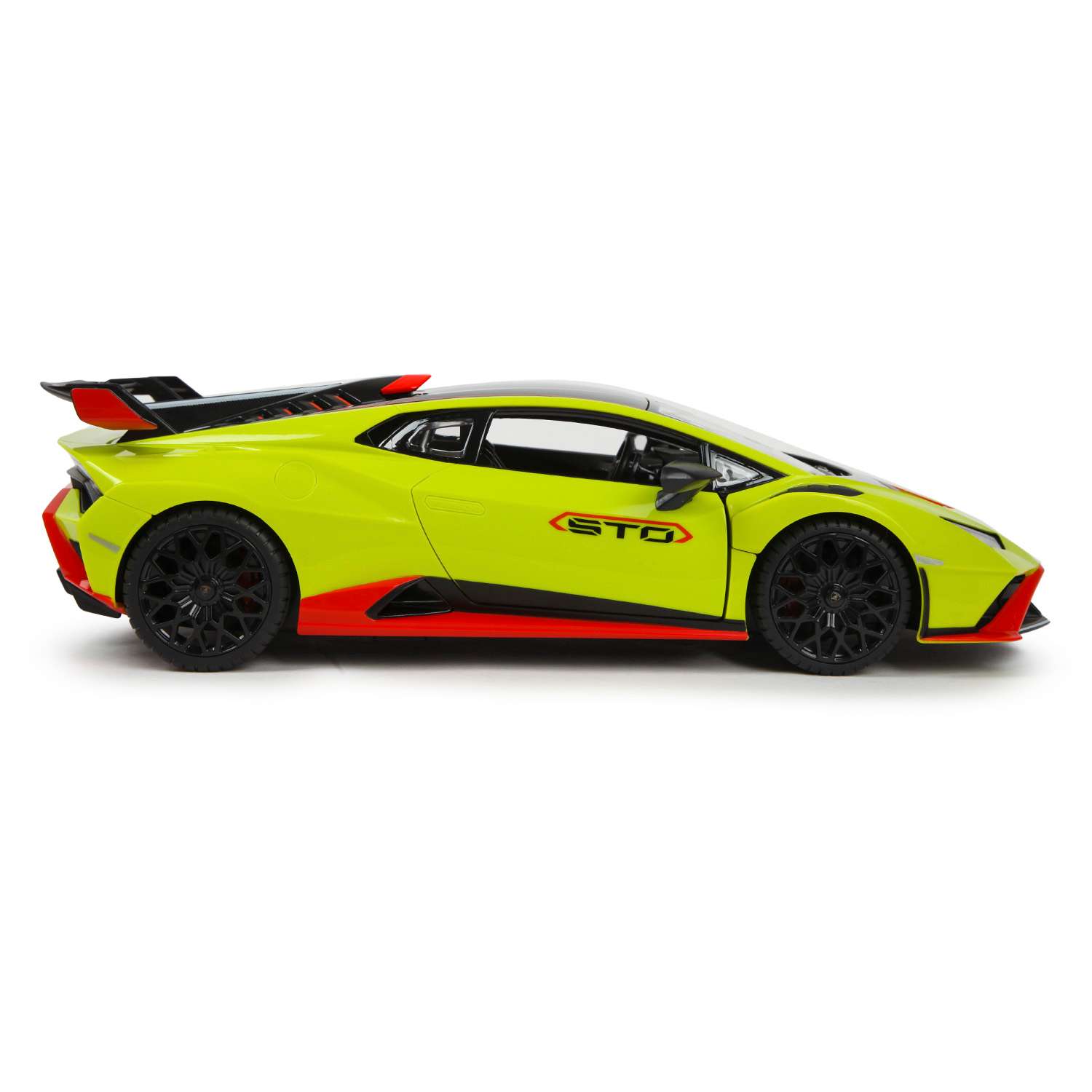 Машина Rastar РУ 1:14 Lamborghini Huracan Зеленая 98700G - фото 6