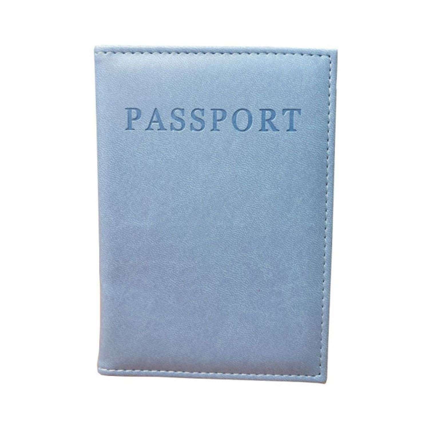 Обложка на паспорт Keyprods голубой - фото 1