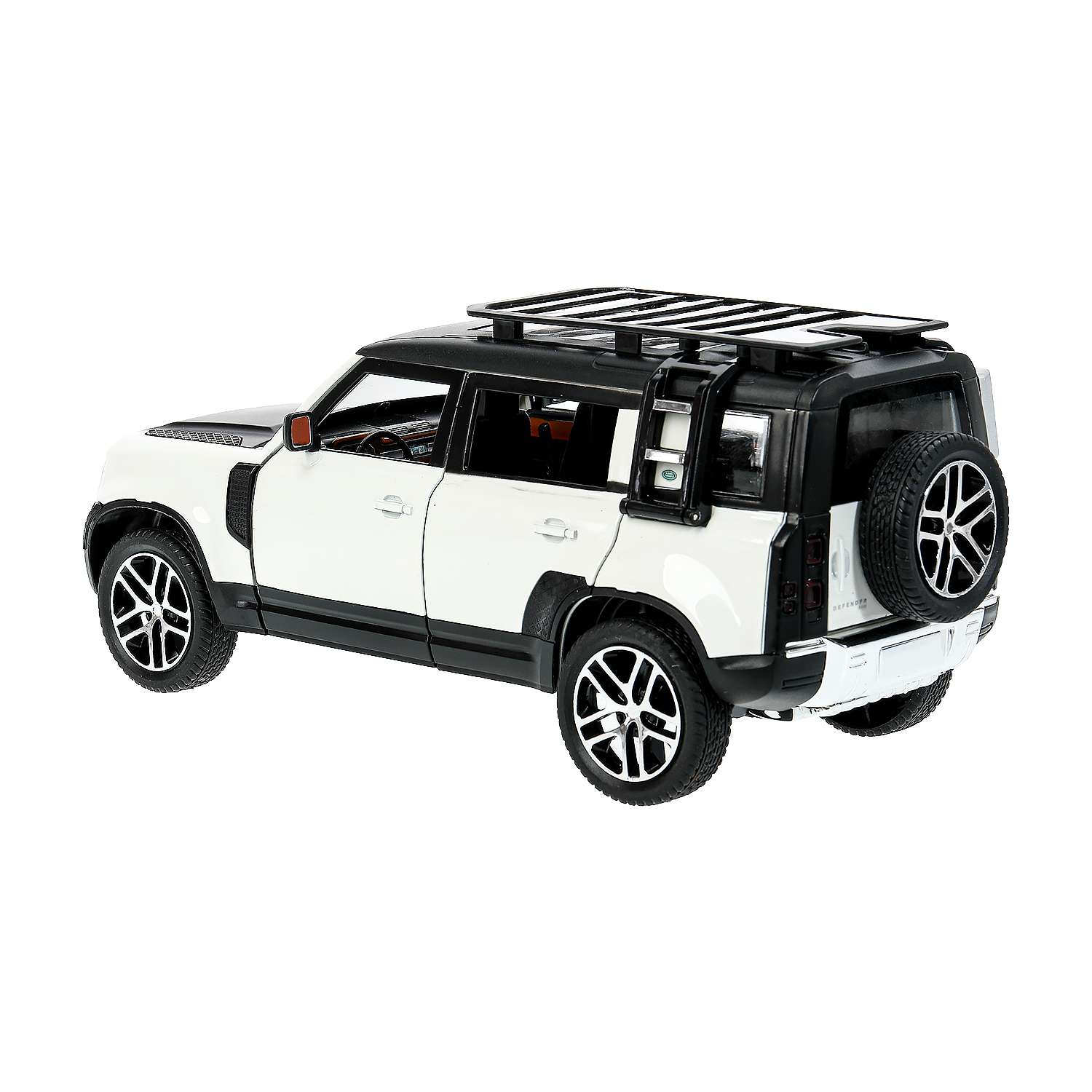 Автомобиль Технопарк Land Rover 1:24 инерционный белый 384346 - фото 5