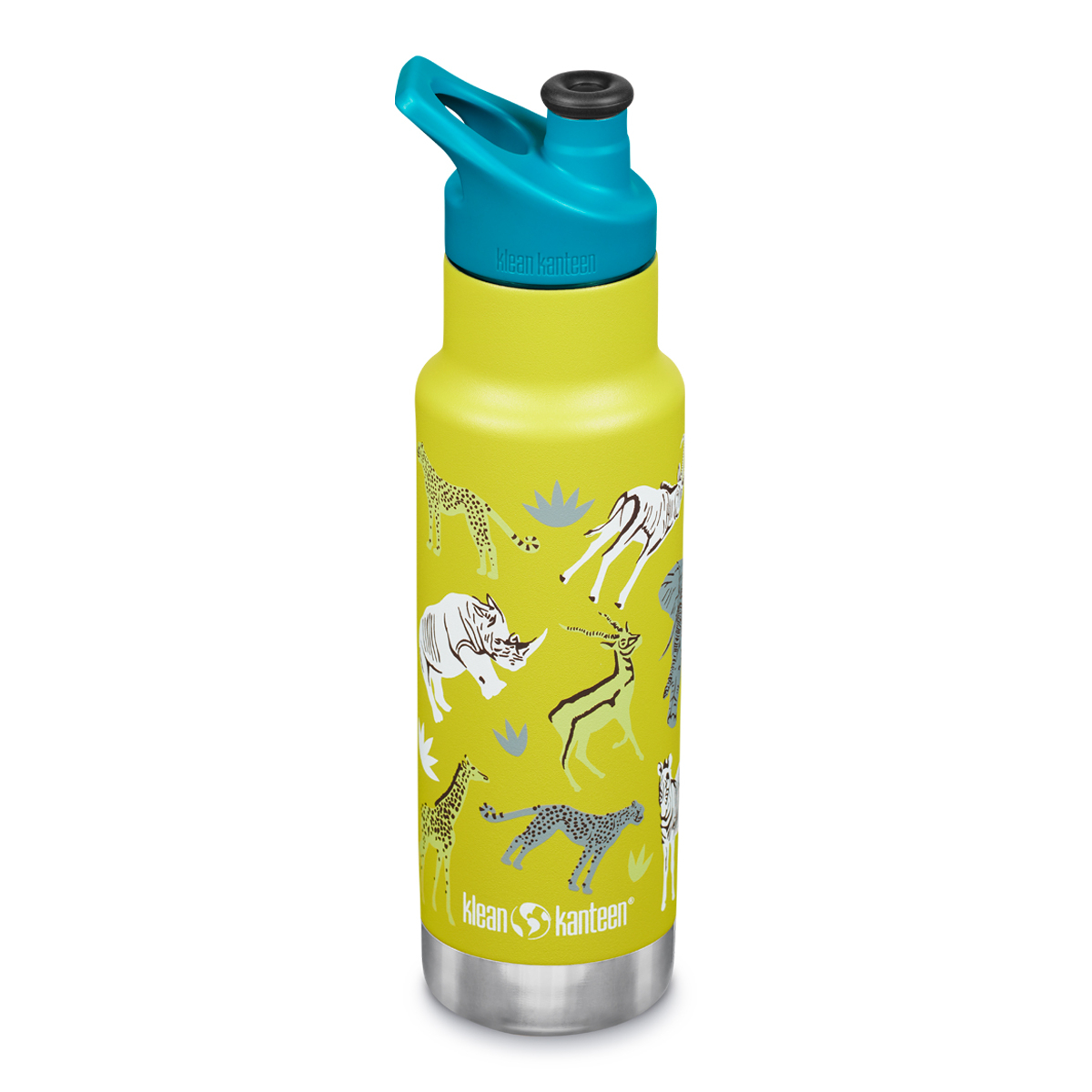 Детская термобутылка Klean Kanteen Insulated Kid Classic Narrow 12oz Safari 355 мл - фото 1